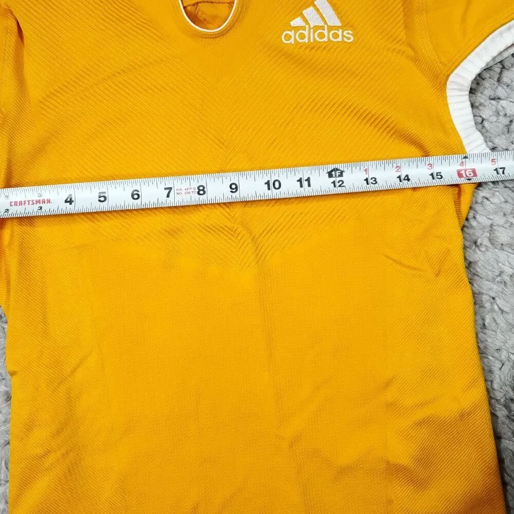 Adidas Men's Primeknit A1 Gold Yellow Football Jersey DQ3452 Size XL Techfit